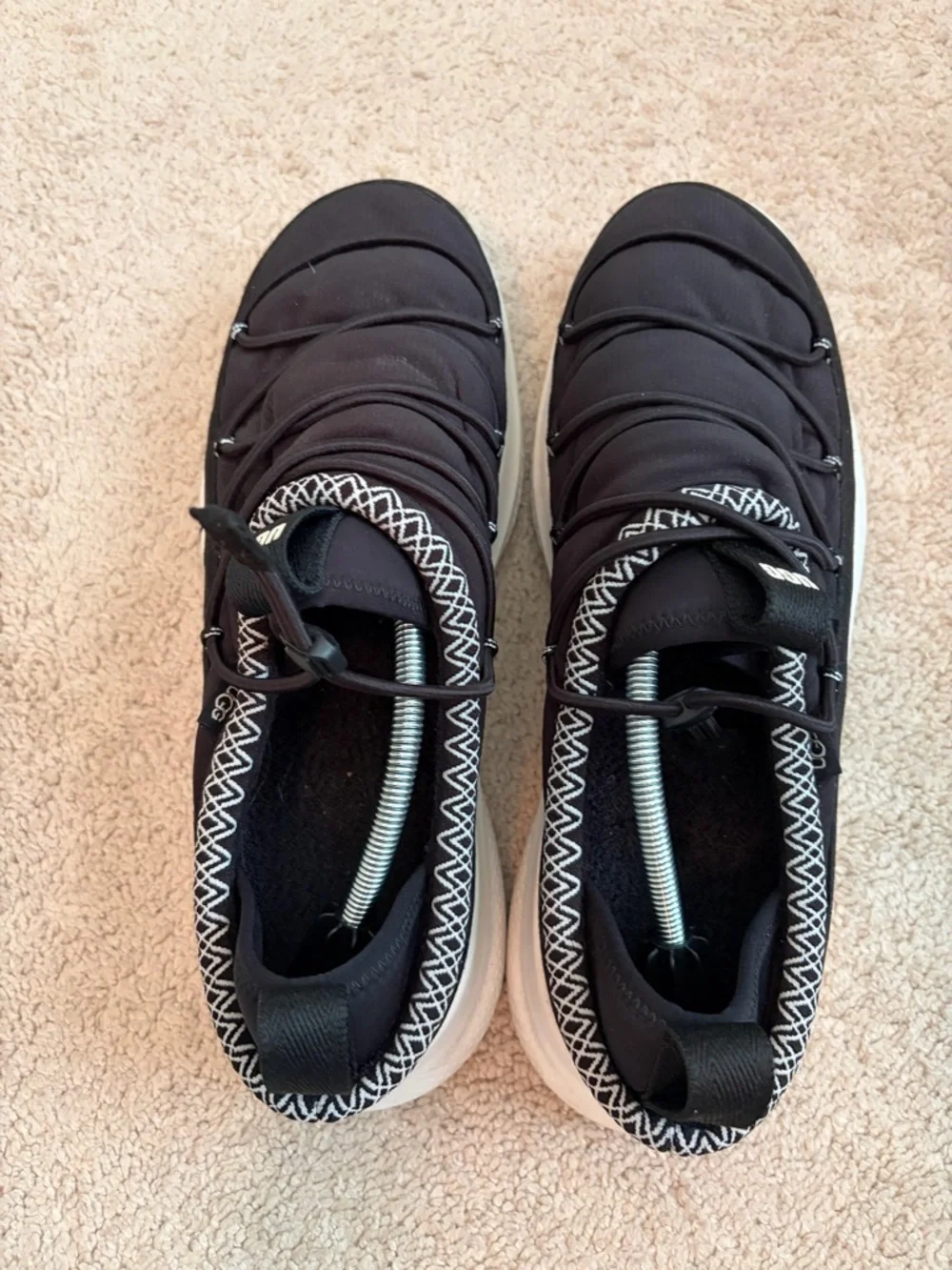 Men's UGG‎ CA78 Tasman Sneaker Sport Shoe Black Slip On Collapsible Heel Size 13